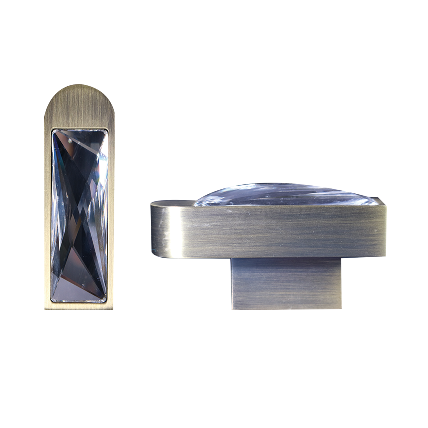 【MIYA】Bronze Knob and Handle with Swarovski® Crystal