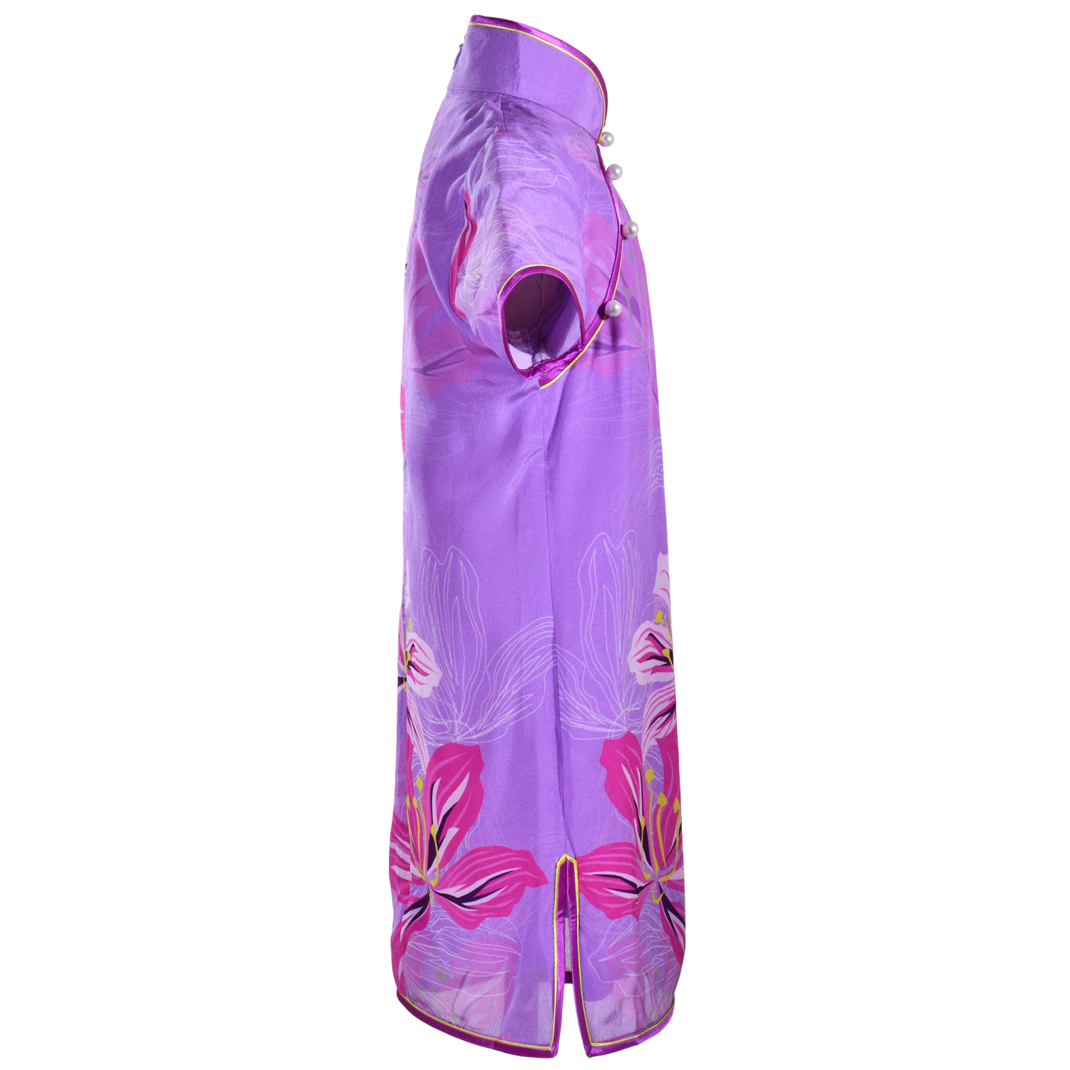 【BAUHINIA】KID 100% Silk Cheongsam with Crystals