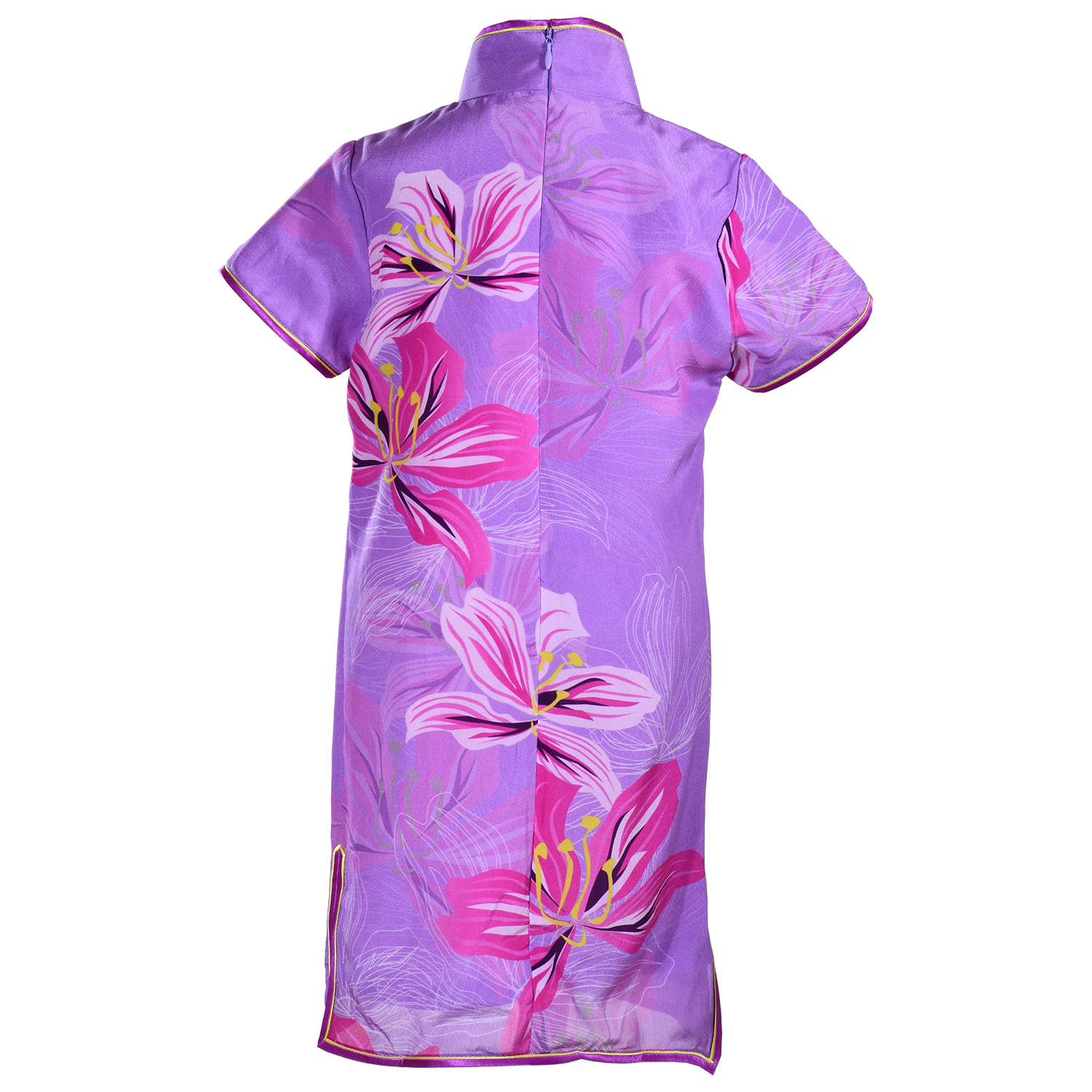 【BAUHINIA】KID 100% Silk Cheongsam with Crystals