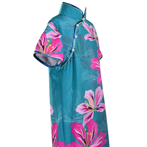 【BAUHINIA】KID 100% Silk Cheongsam with Crystals