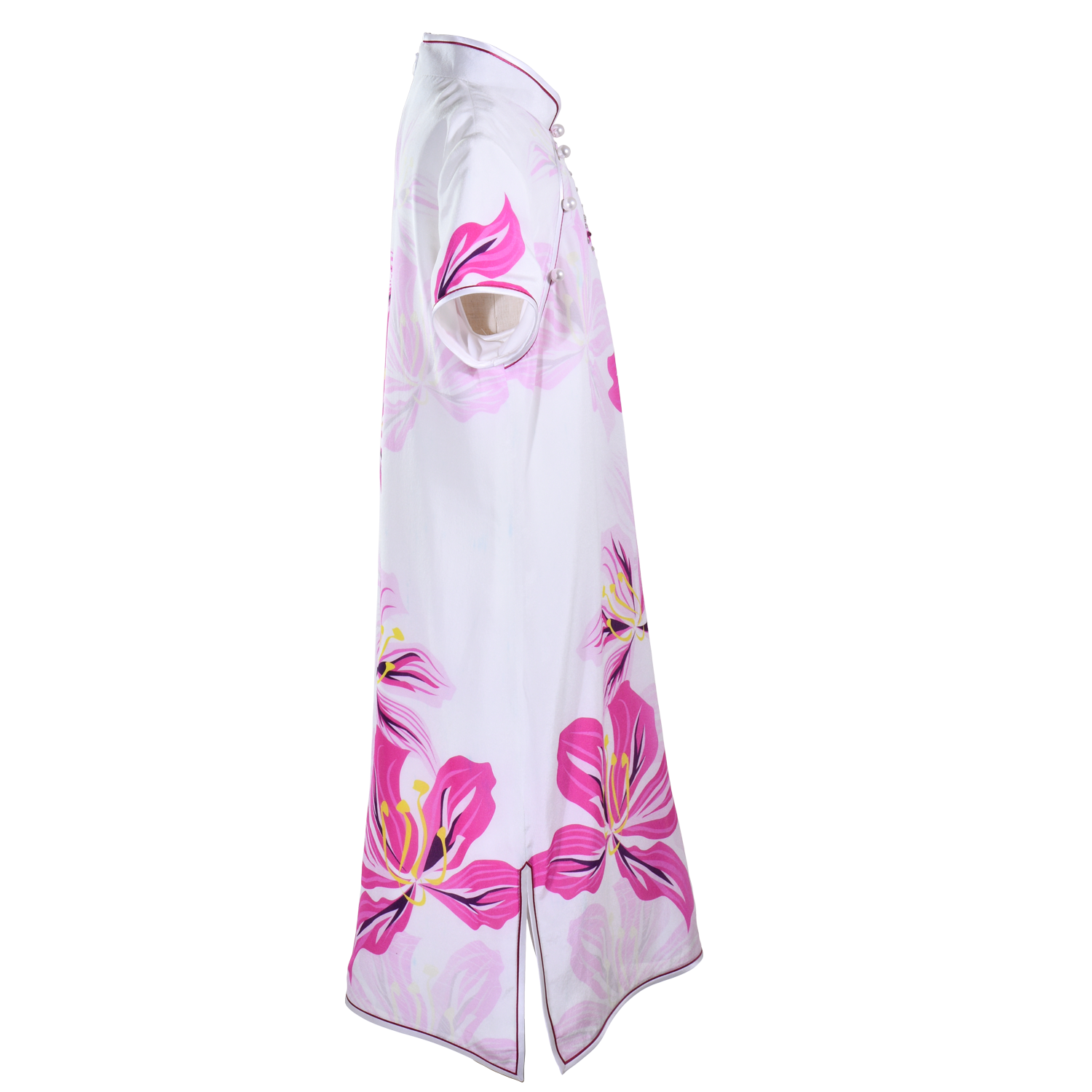 【BAUHINIA】KID 100% Silk Cheongsam with Crystals