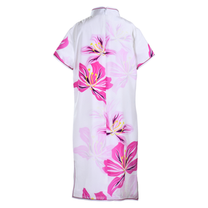 【BAUHINIA】KID 100% Silk Cheongsam with Crystals