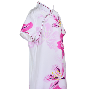 【BAUHINIA】KID 100% Silk Cheongsam with Crystals