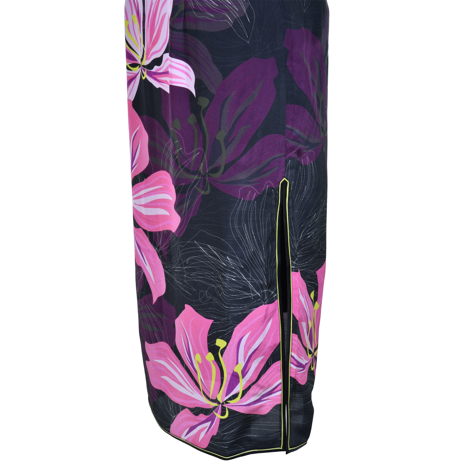 【BAUHINIA】 100% Silk Crystal Cheongsam