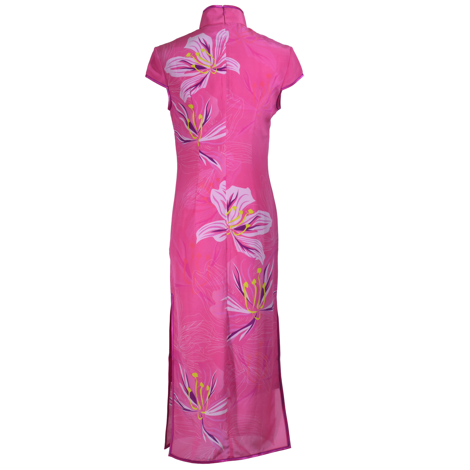 【BAUHINIA】 100% Silk Crystal Cheongsam