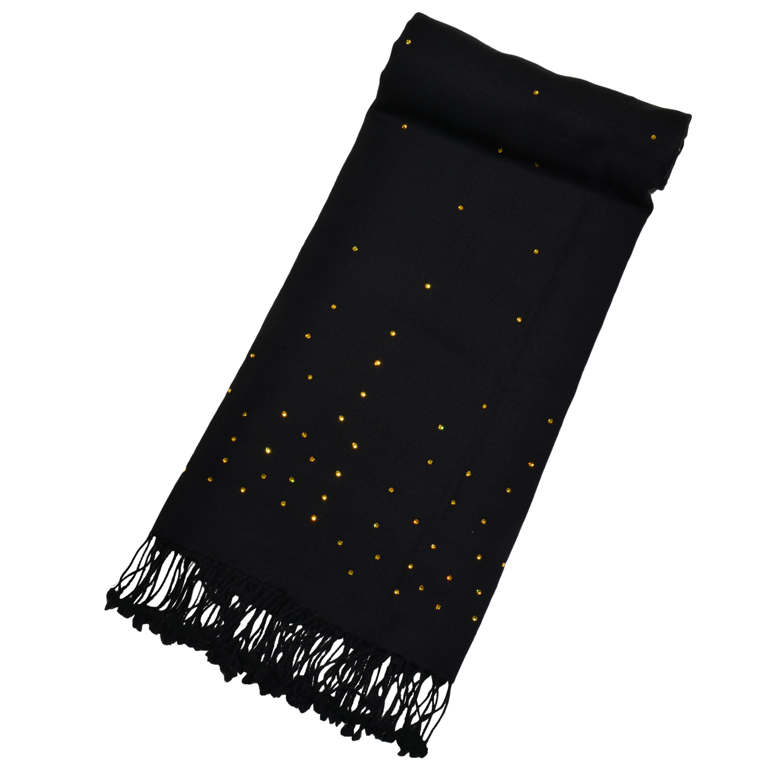 【THE STARRY SKY】100% Cashmere Scarf with Crystals