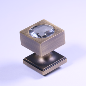 【DOTTY】 Bronze Knob and Handle with Swarovski® Crystal