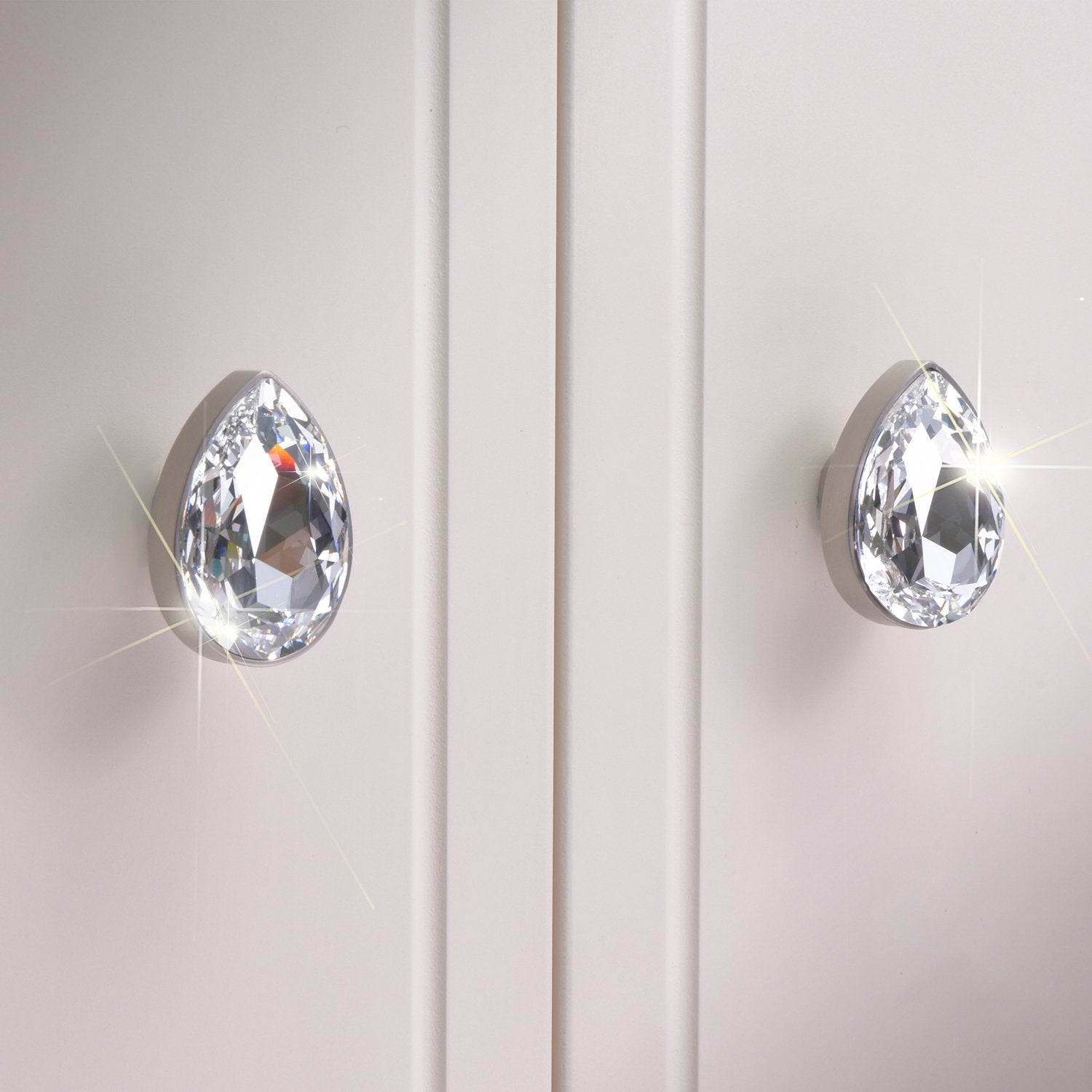 【PEARE】Bronze Knob and Handle with Swarovski® Crystal