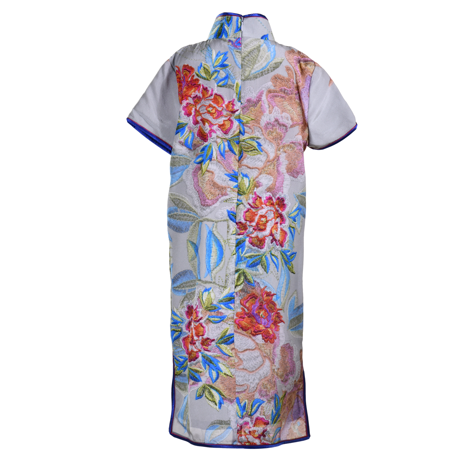 【PEONY】KID 100% Silk Cheongsam with Crystals