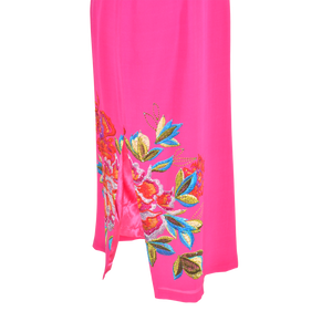 【PEONY】 100% Silk Crystal Cheongsam