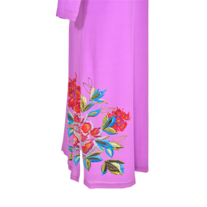 【PEONY】100%  Silk Crystal Cheongsam