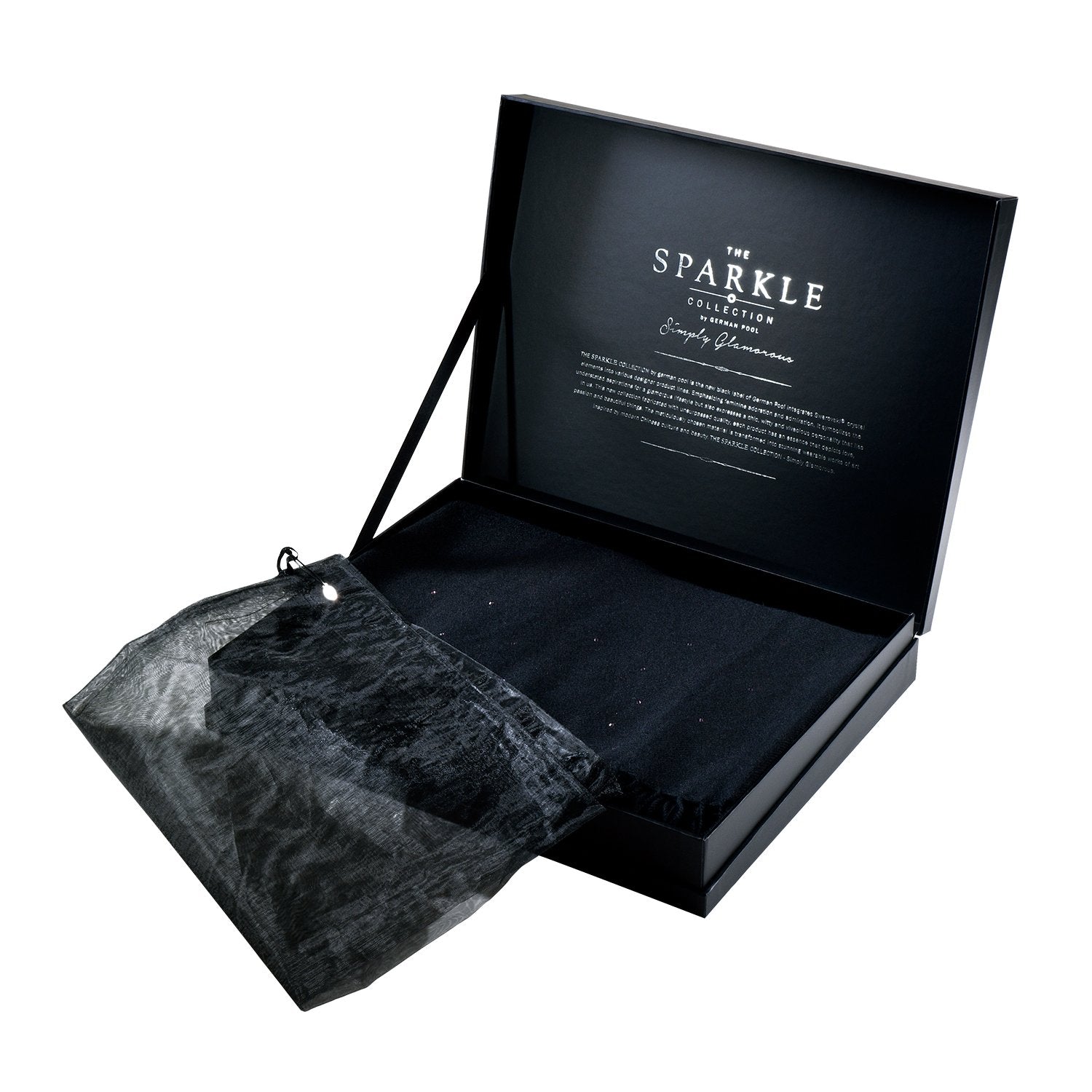 【THE STARRY SKY】100% Cashmere Scarf with Crystals