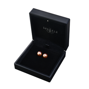 【PEARL】925 Sterling Silver Earrings with Crystal Pearls