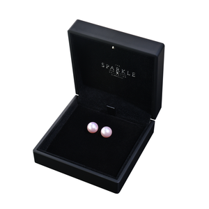 【PEARL】925 Sterling Silver Earrings with Crystal Pearls