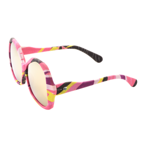 【BAUHINIA】Hand-made 100% Silk-wrapped Sunglasses with Crystals UV400