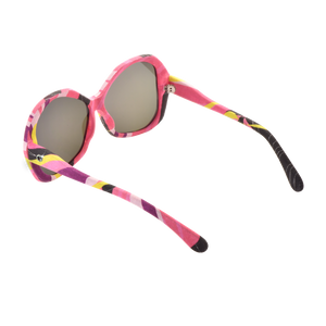 【BAUHINIA】Hand-made 100% Silk-wrapped Sunglasses with Crystals UV400