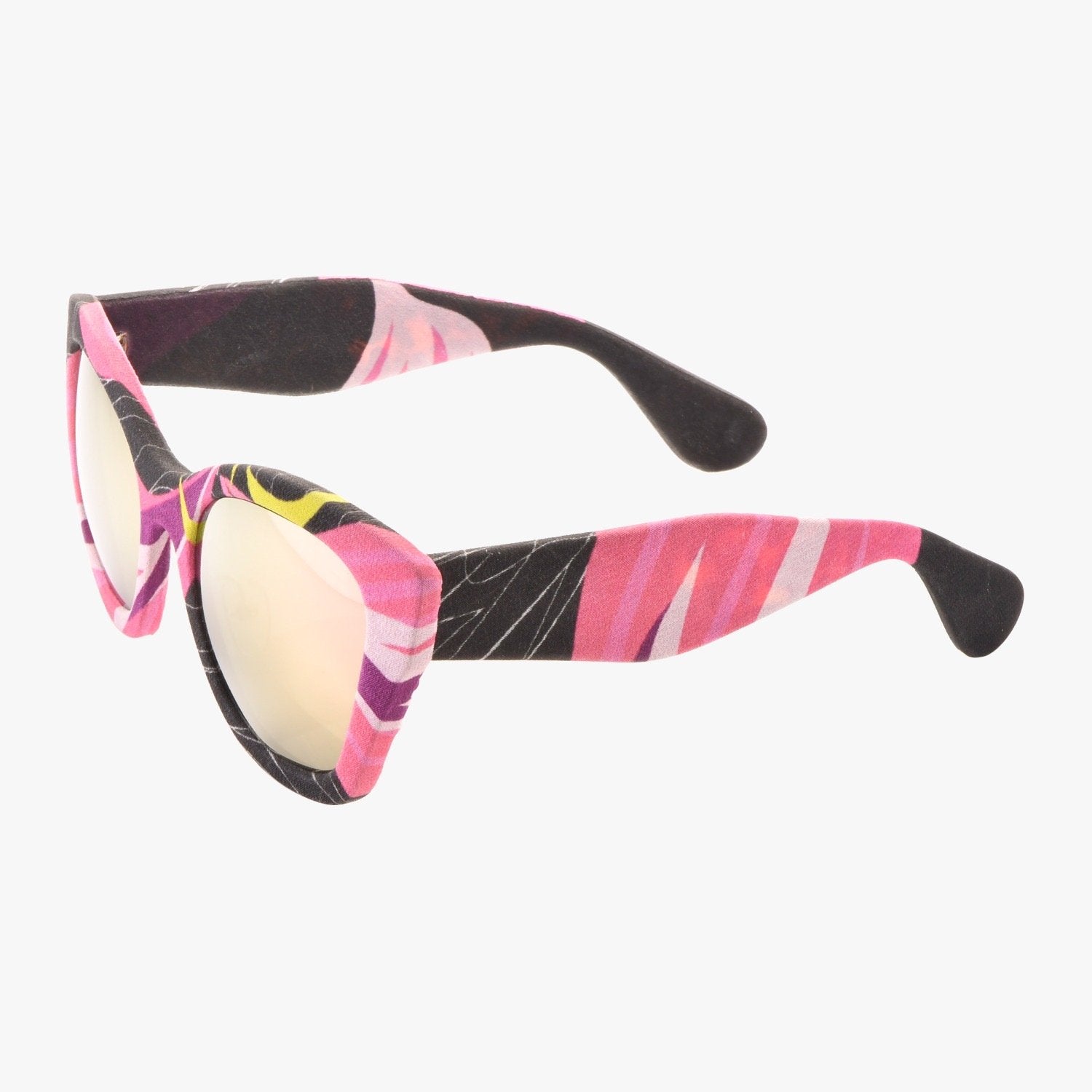 【BAUHINIA】Hand-made 100% Silk-wrapped Sunglasses UV400